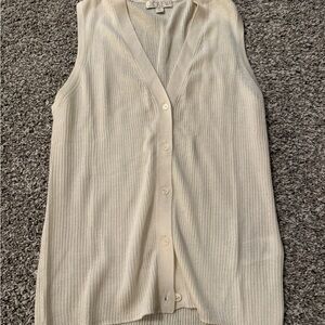 Jcrew Ribbed Vest